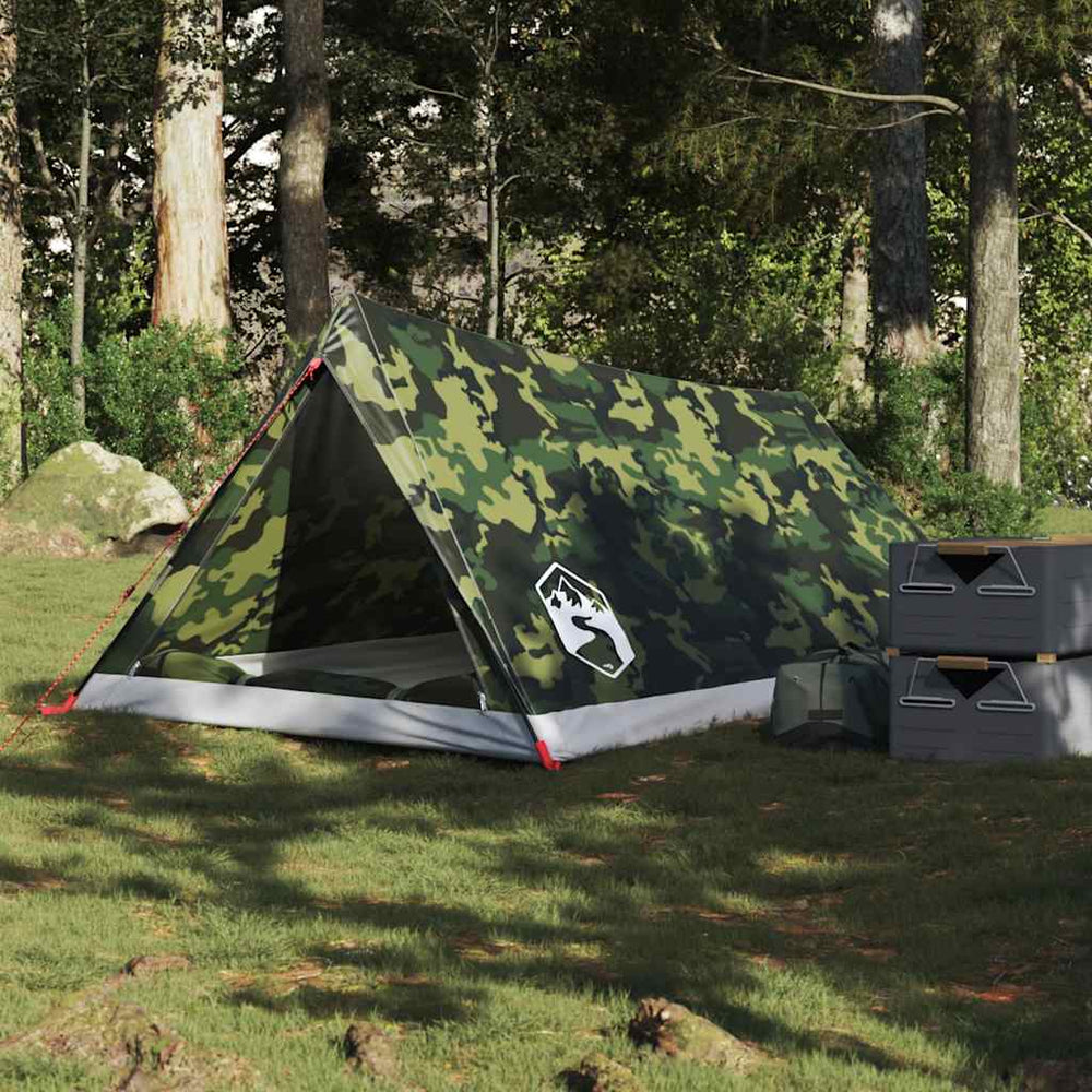 Campingzelt 2 Personen Wasserdicht Tarnmuster