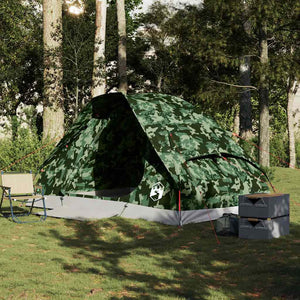Kuppelzelt 4 Personen Camouflage Wasserdicht