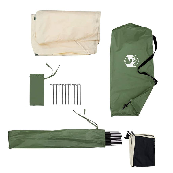 Camping Windschutz Grün Wasserdicht 510cm