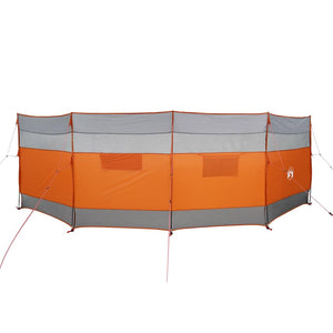 Camping Windschutz Grau/Orange Wasserdicht 510cm