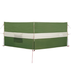 Camping Windschutz Grün Wasserdicht 344 cm