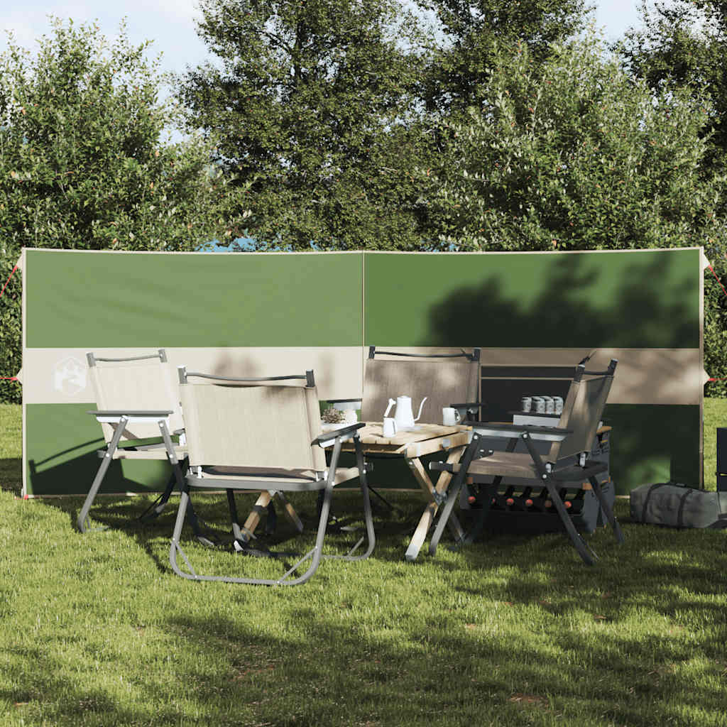 Camping Windschutz Grün Wasserdicht 344 cm