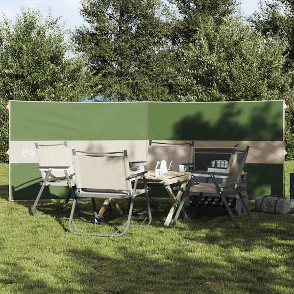 Camping Windschutz Grün Wasserdicht 344 cm