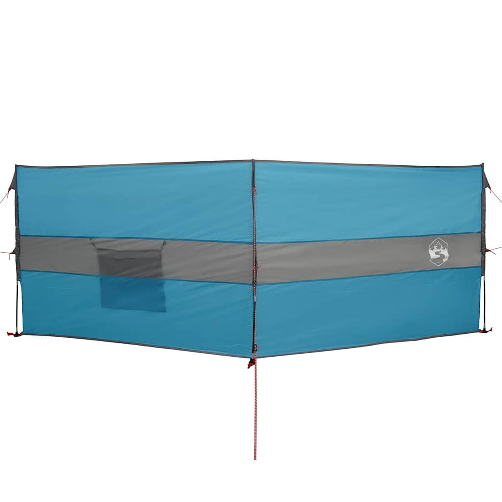 Blauer Camping Windschutz Wasserdicht 344 cm