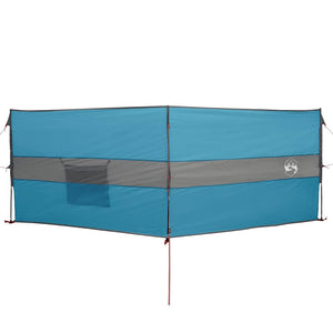 Blauer Camping Windschutz Wasserdicht 344 cm