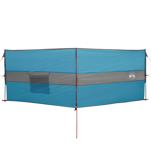 Blauer Camping Windschutz Wasserdicht 344 cm