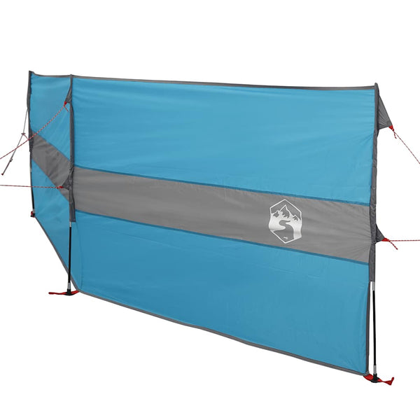 Blauer Camping Windschutz Wasserdicht 344 cm