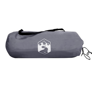 Camping Windschutz Wasserdicht Grau/Orange 490cm