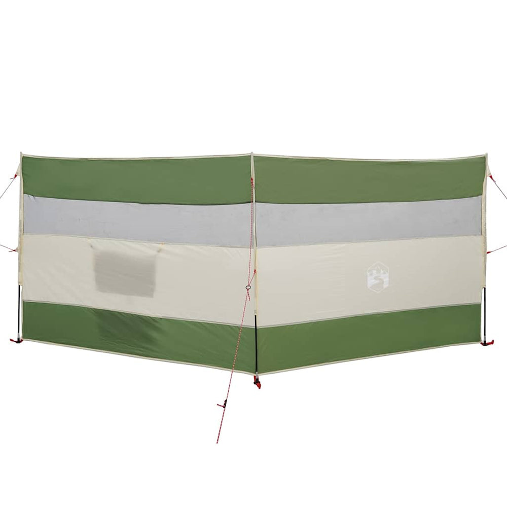 Grüner Camping Windschutz 340x130cm Wasserdicht