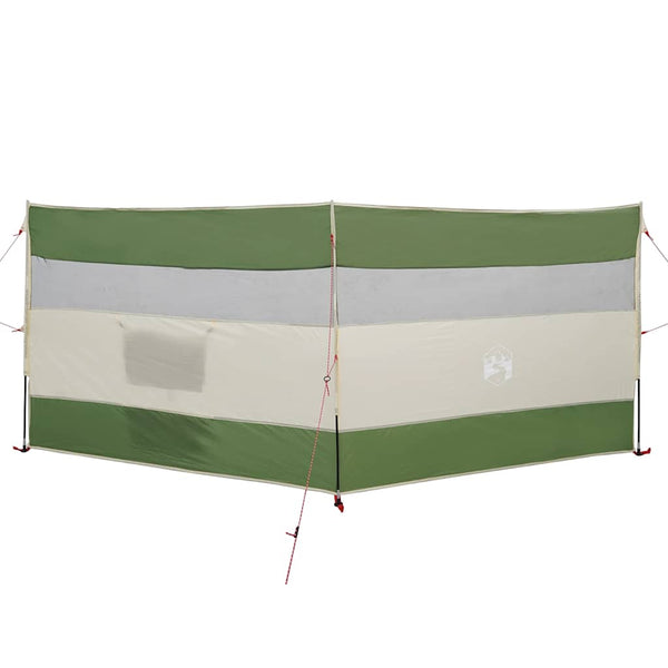 Grüner Camping Windschutz 340x130cm Wasserdicht