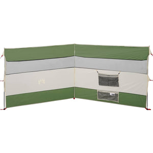 Grüner Camping Windschutz 340x130cm Wasserdicht