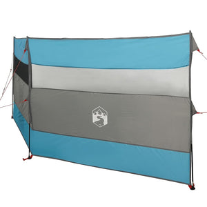 Camping Windschutz Blau Wasserdicht 340 cm
