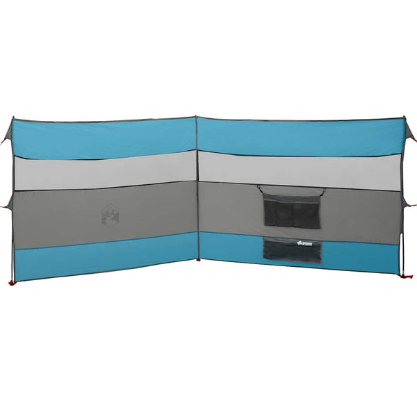 Camping Windschutz Blau Wasserdicht 340 cm