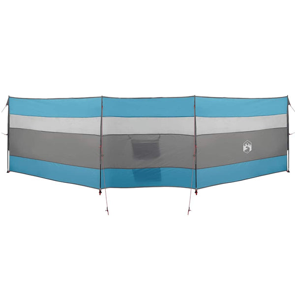 Blauer Camping Windschutz 508x130cm