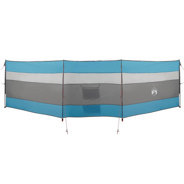 Blauer Camping Windschutz 508x130cm