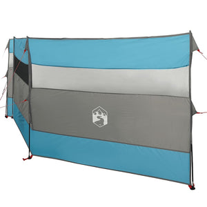 Blauer Camping Windschutz 508x130cm