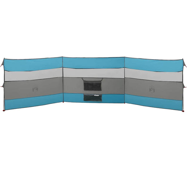 Blauer Camping Windschutz 508x130cm