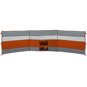 Camping Windschutz Wasserdicht Grau/Orange 508cm