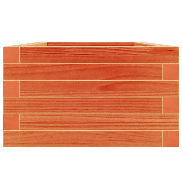 Pflanzkübel Wachsbraun Kiefer 40x40 cm