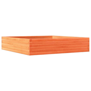 Holz Pflanzkübel Wachsbraun 110x110 cm