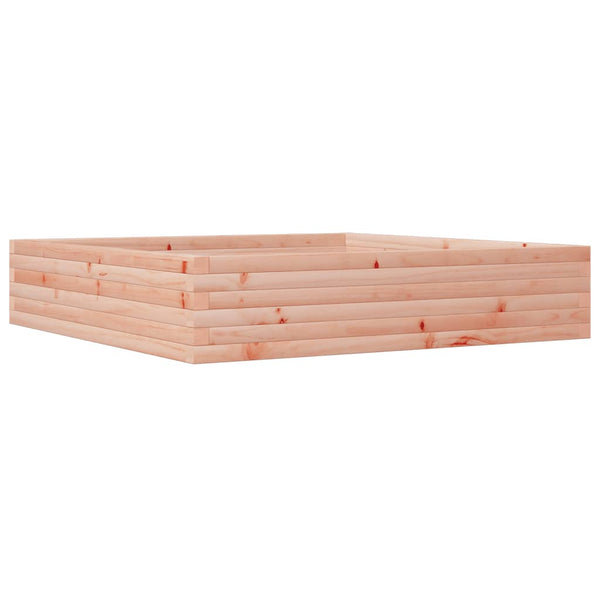Massivholz Pflanzkübel Douglasie 110x110x23cm
