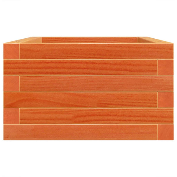 Pflanzkübel Wachsbraun Kiefer 70x40x23 cm