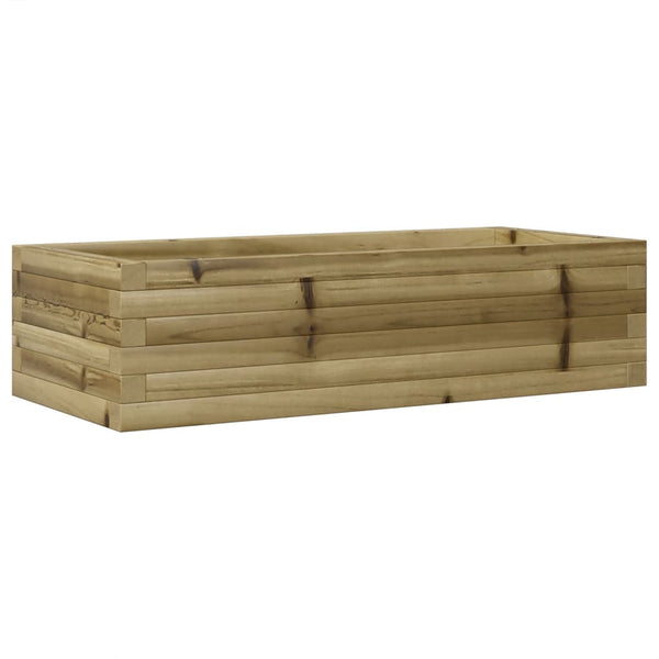 Pflanzkübel Kiefernholz 90x40x23 cm