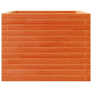Holz Pflanzkübel Wachsbraun 60x60 cm
