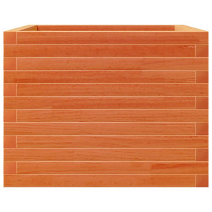Holz Pflanzkübel Wachsbraun 60x60 cm