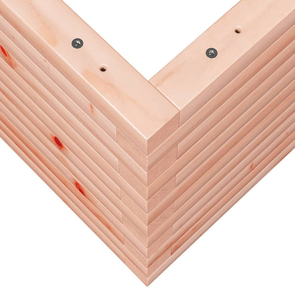 Pflanzkübel aus Holz, 70x40x45,5 cm