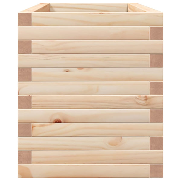 Pflanzkübel aus Kiefernholz, 90x40x45,5 cm