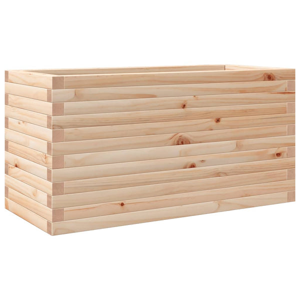 Pflanzkübel aus Kiefernholz, 90x40x45,5 cm