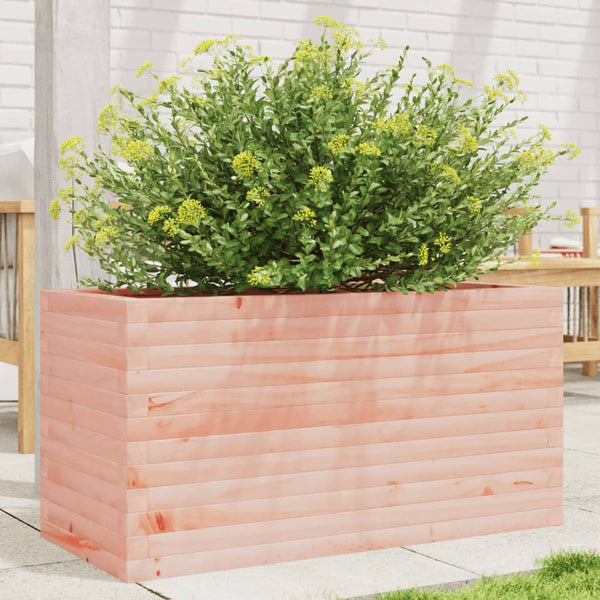 Pflanzkübel aus Douglasie-Holz, 90 cm