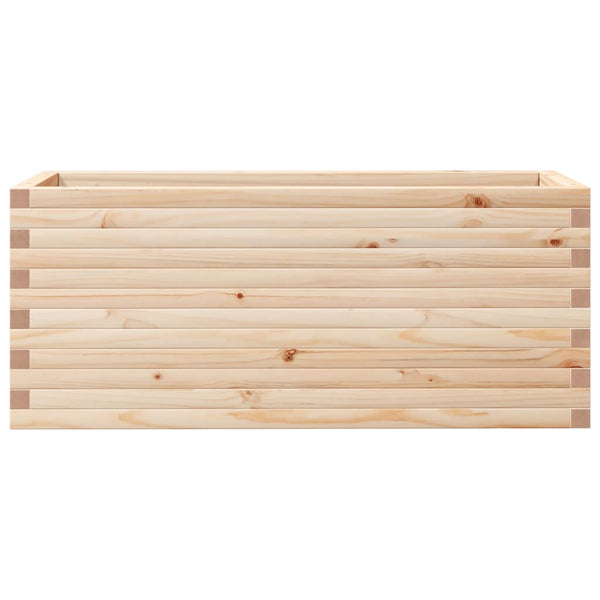 Pflanzkübel Kiefer Massivholz 110x40x45,5 cm