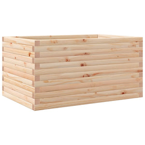 Holz Pflanzkübel 90x60x45,5cm Kiefer Massiv