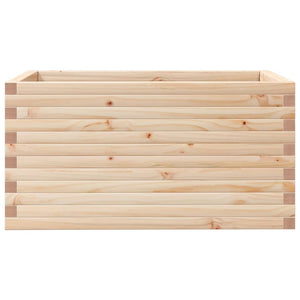 Holz Pflanzkübel 90x60x45,5cm Kiefer Massiv
