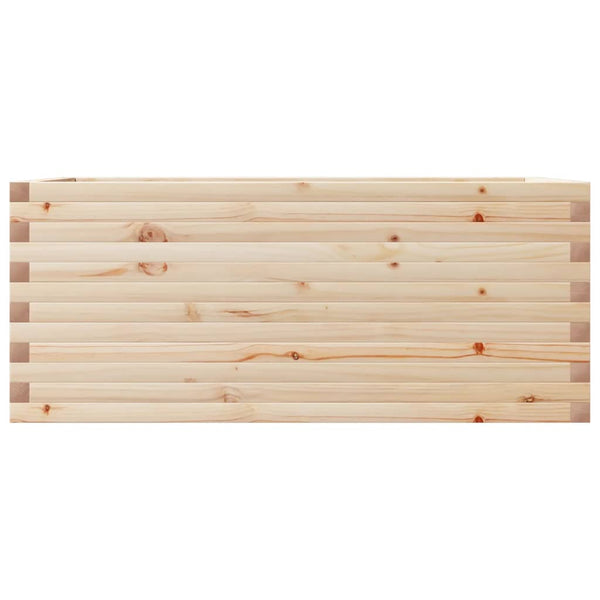 Pflanzkübel Kiefer Massivholz 110x60x45,5 cm
