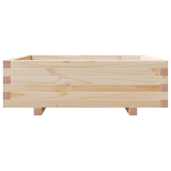 Pflanzkübel aus Kiefernholz 80x80 cm