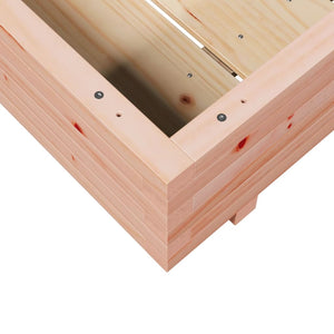 Holz Pflanzkübel 90x90 cm Douglasie