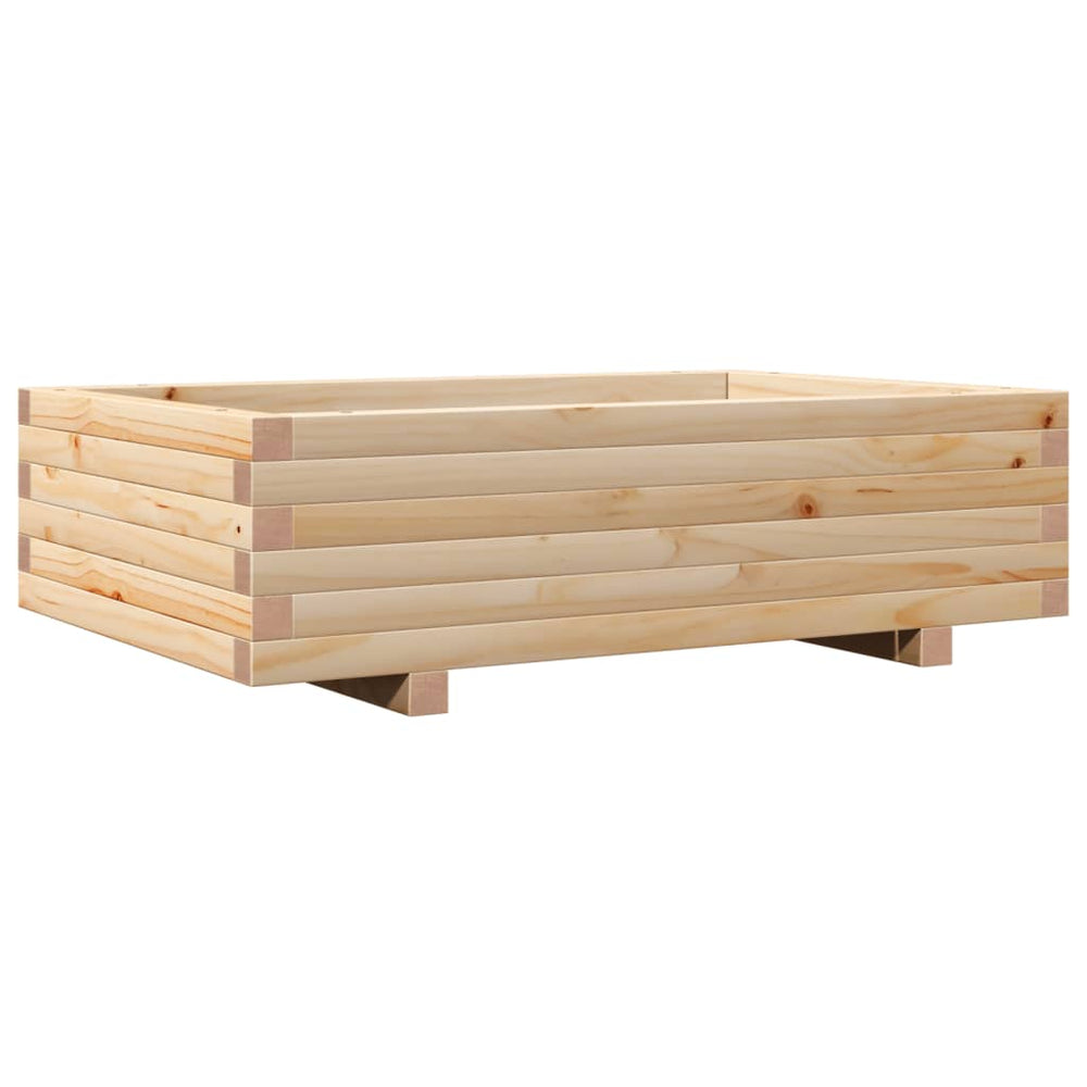Pflanzkübel aus Kiefernholz 90x60x26,5 cm