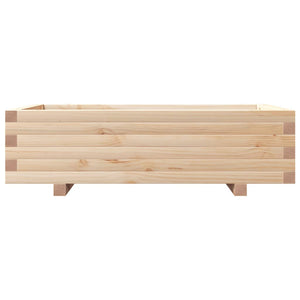 Pflanzkübel aus Kiefernholz 90x60x26,5 cm