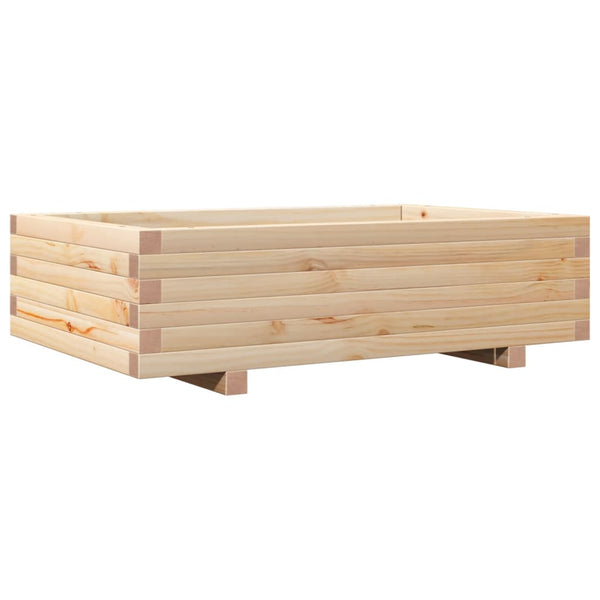 Pflanzkübel aus Kiefernholz 90x60x26,5 cm