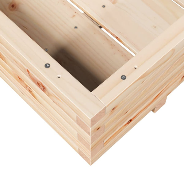 Pflanzkübel aus Kiefernholz 90x60x26,5 cm