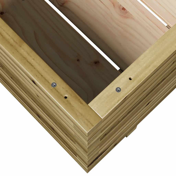 Pflanzkübel Kiefernholz 90x60x49,5 cm