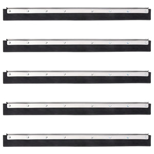 Bodenabzieher 5er-Set, 55 cm, Stahl/Gummi