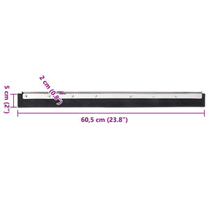 Bodenabzieher 5er-Set, 60,5 cm