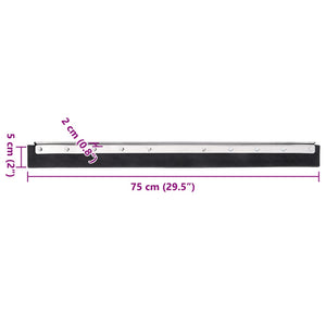 Bodenabzieher 75 cm, 5er-Set