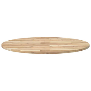 Runde Tischplatte Akazie Massivholz Ø90cm
