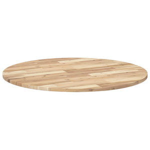 Runde Tischplatte Akazie Massivholz Ø90cm