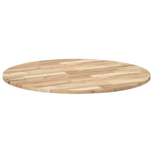 Runde Tischplatte Akazie Massivholz Ø90cm